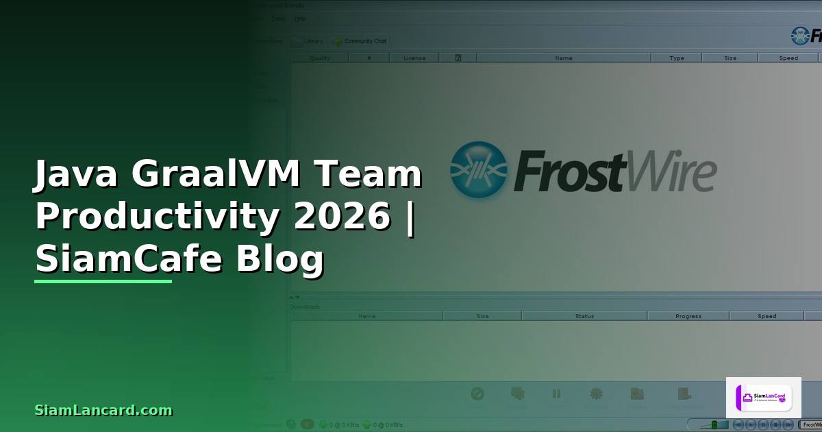 Java GraalVM Team Productivity