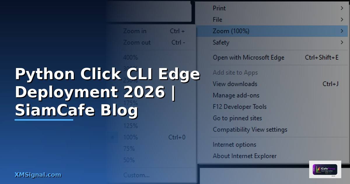Python Click CLI Edge Deployment