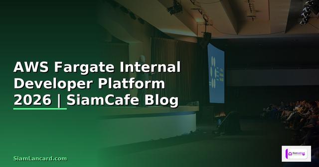 AWS Fargate Internal Developer Platform
