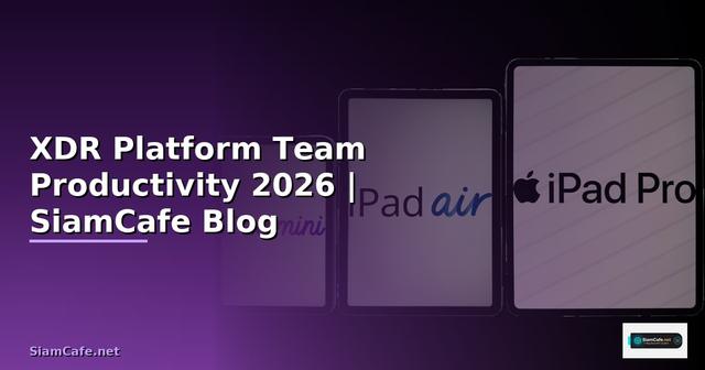 XDR Platform Team Productivity