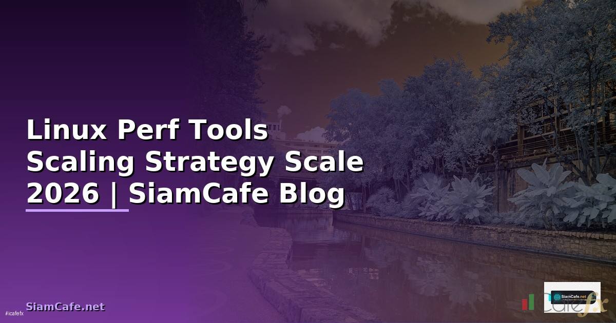 Linux Perf Tools Scaling Strategy วิธี Scale