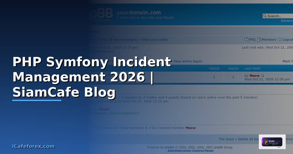 PHP Symfony Incident Management