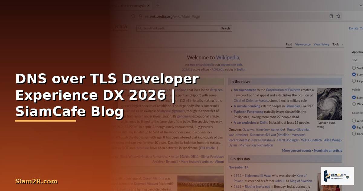 DNS over TLS Developer Experience DX