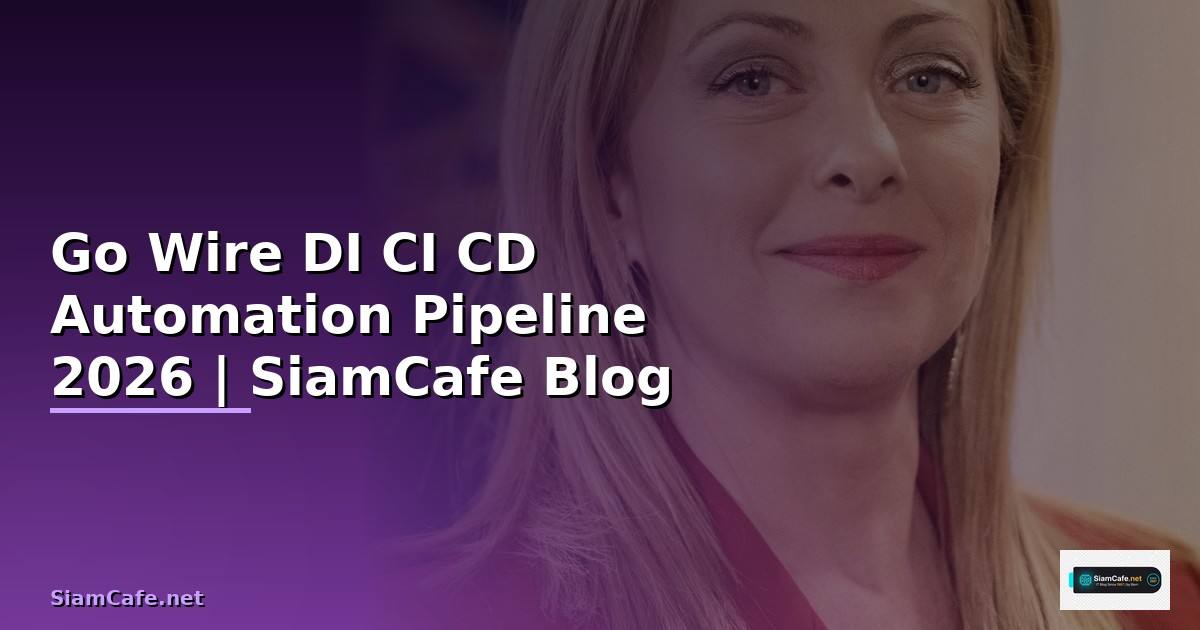 Go Wire DI CI CD Automation Pipeline