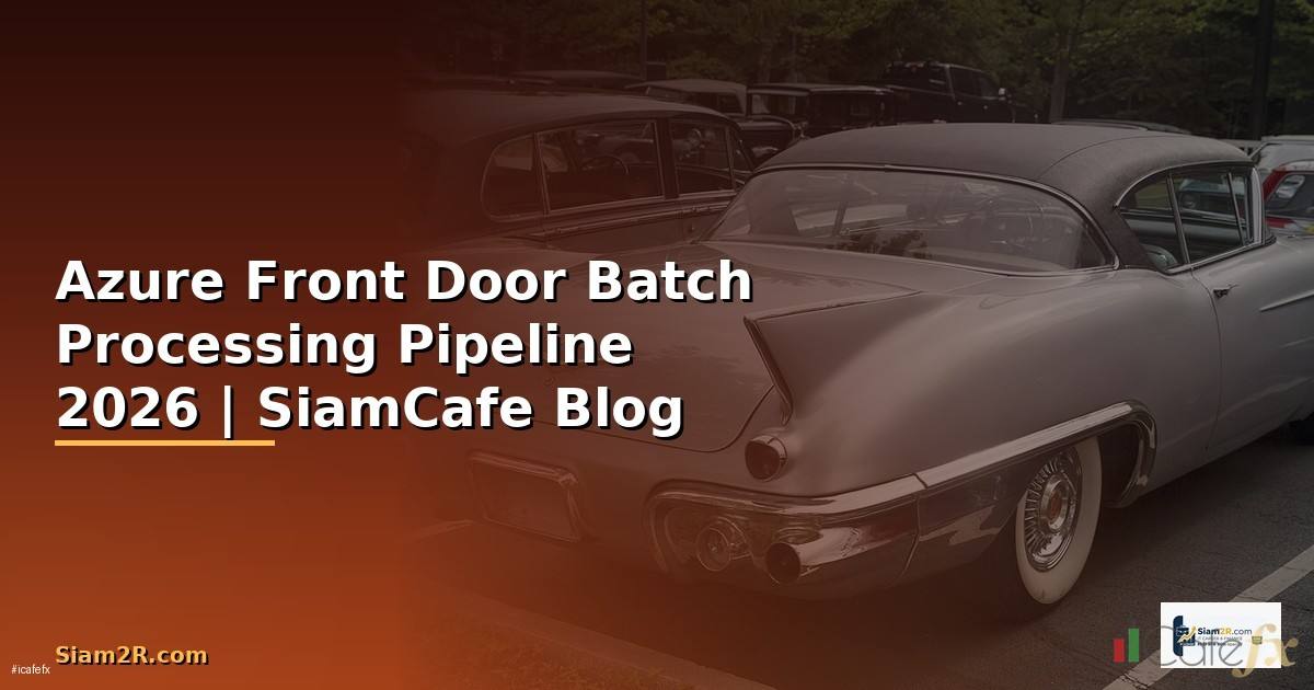 Azure Front Door Batch Processing Pipeline