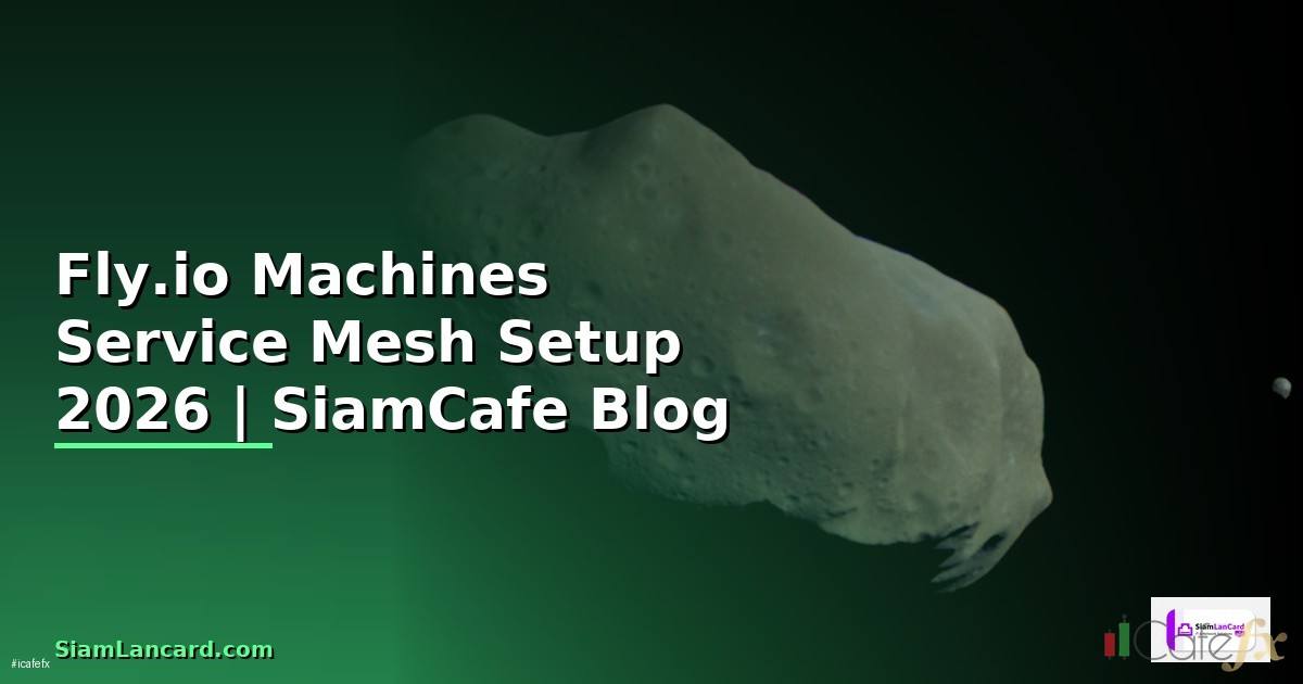 Fly.io Machines Service Mesh Setup —