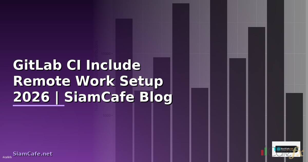 GitLab CI Include Remote Work Setup