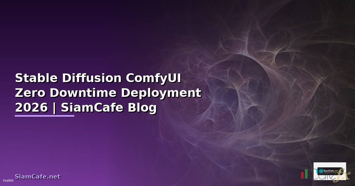 Stable Diffusion ComfyUI Zero Downtime