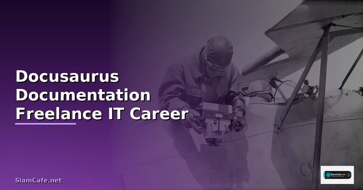 Docusaurus Documentation Freelance IT Career —
