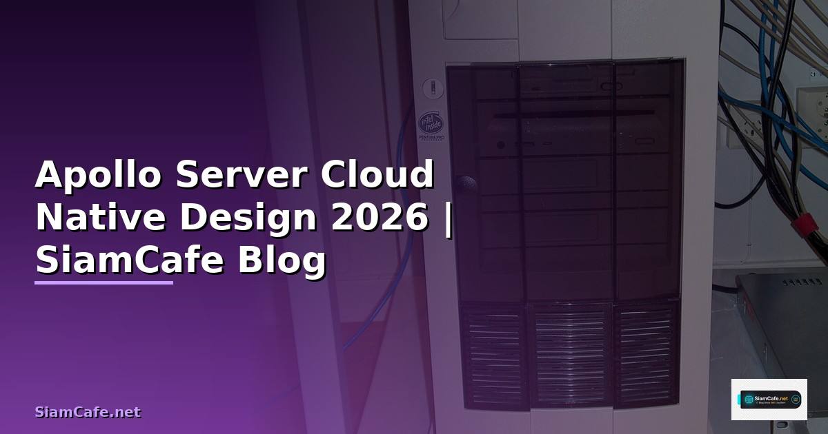 Apollo Server Cloud Native Design
