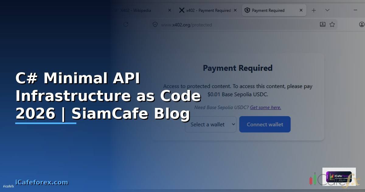 C# Minimal API Infrastructure as Code — คู่มือฉบับสมบูรณ์ 2026