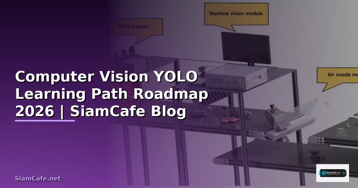 Computer Vision YOLO Learning Path Roadmap — คู่มือฉบับสมบูรณ์ 2026