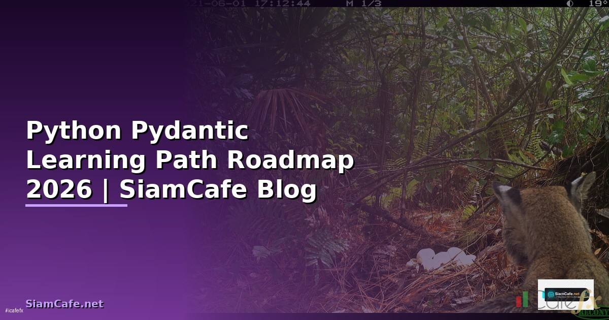 Python Pydantic Learning Path Roadmap