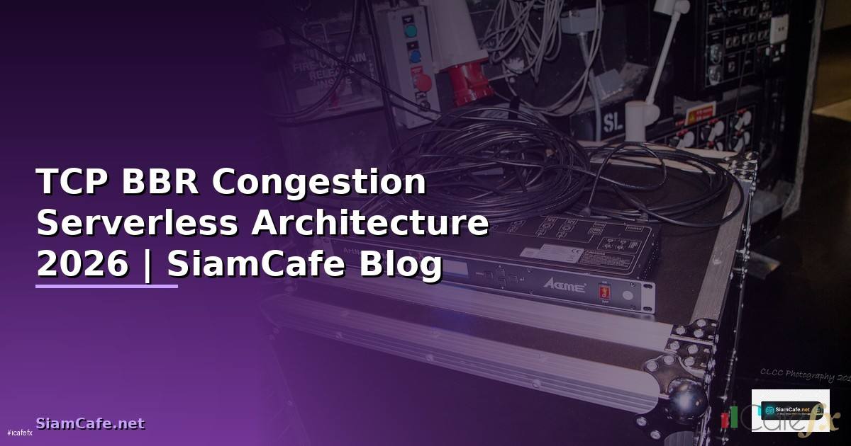 TCP BBR Congestion Serverless Architecture
