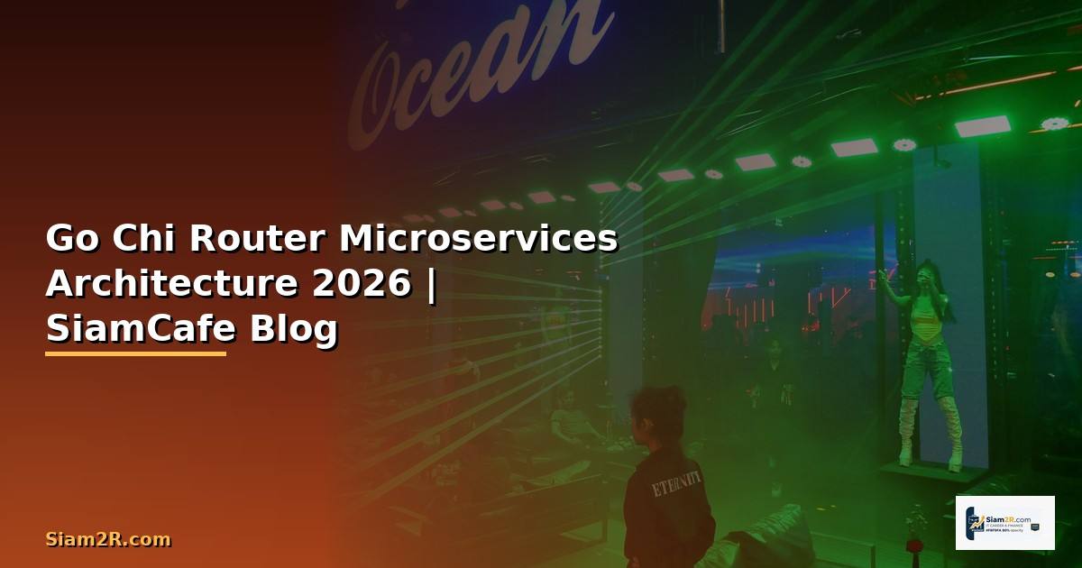 Go Chi Router Microservices Architecture