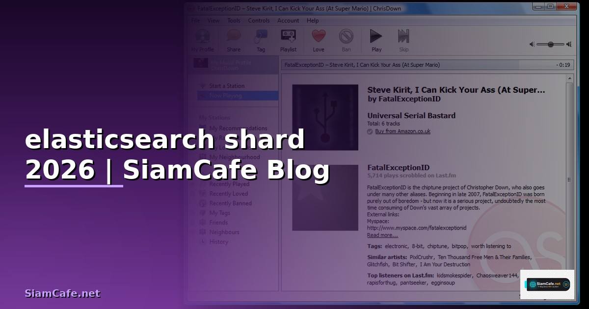 elasticsearch shard คือ