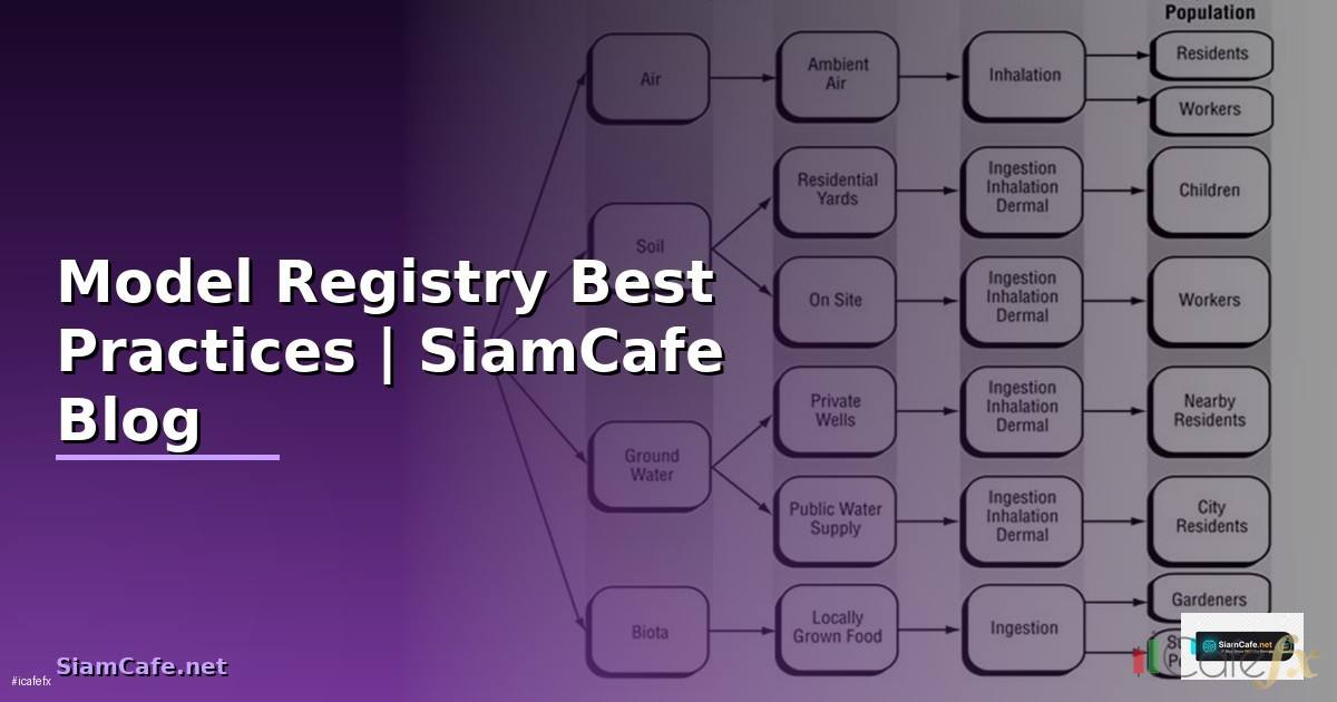 Model Registry Best Practices ที่ต้องรู้