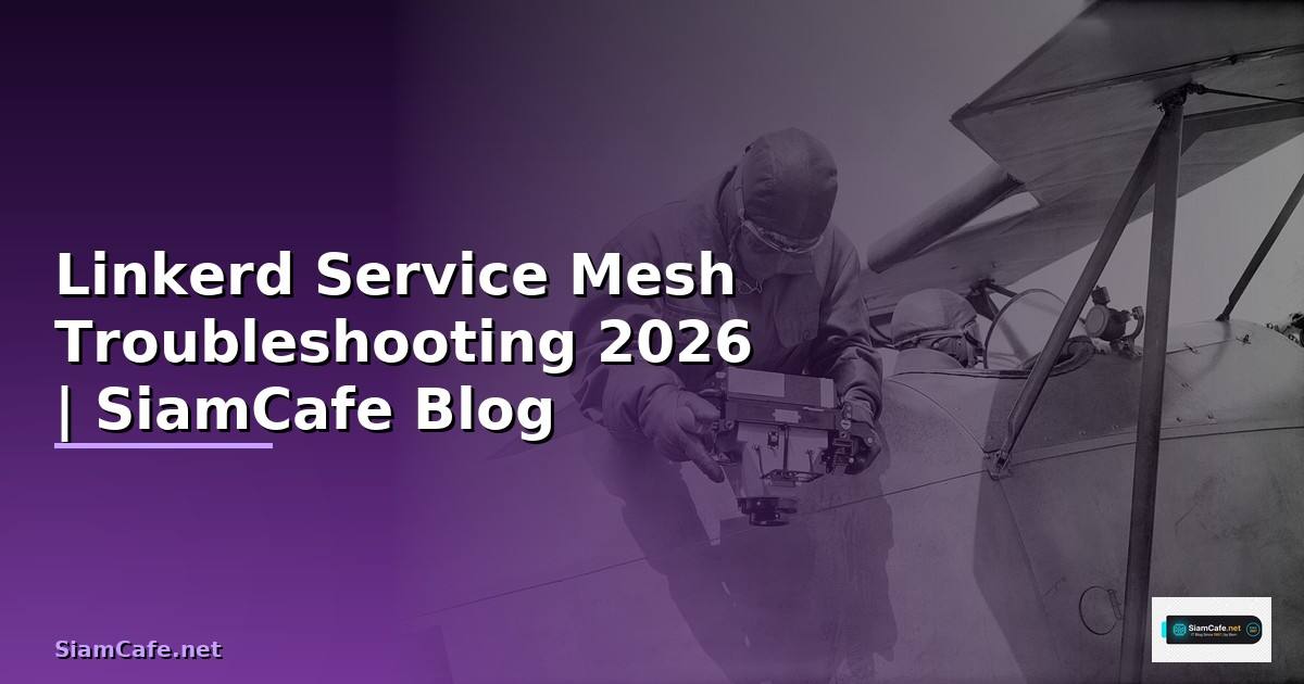 Linkerd Service Mesh Troubleshooting แก้ปัญหา
