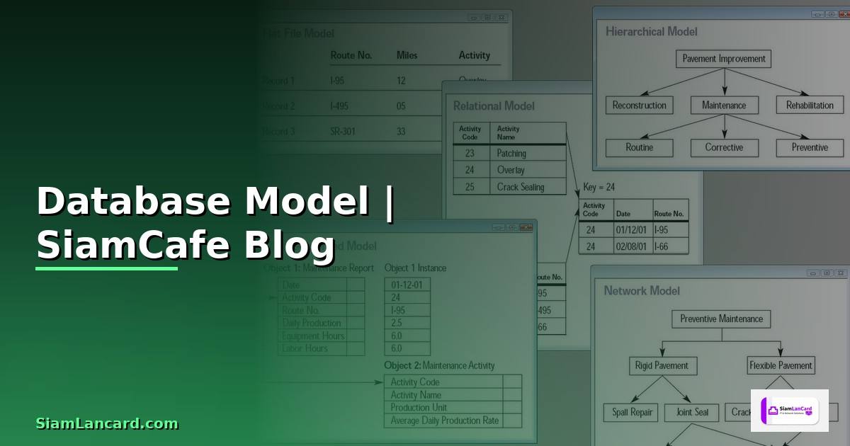 Database Model คือ —