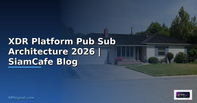 XDR Platform Pub Sub Architecture