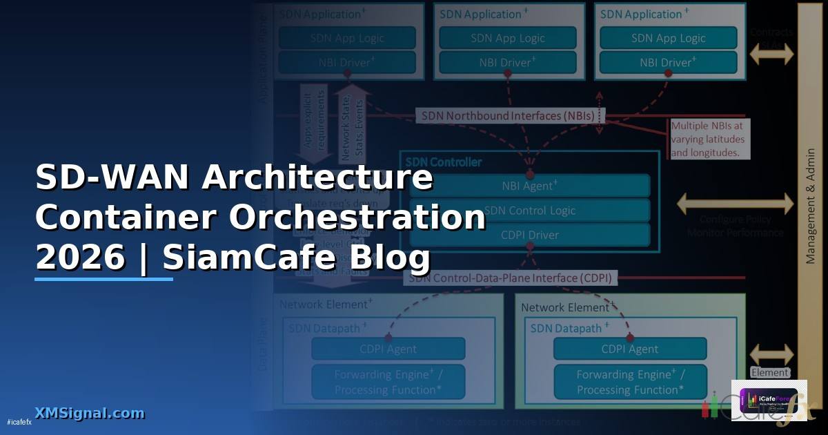 SD-WAN Architecture Container Orchestration