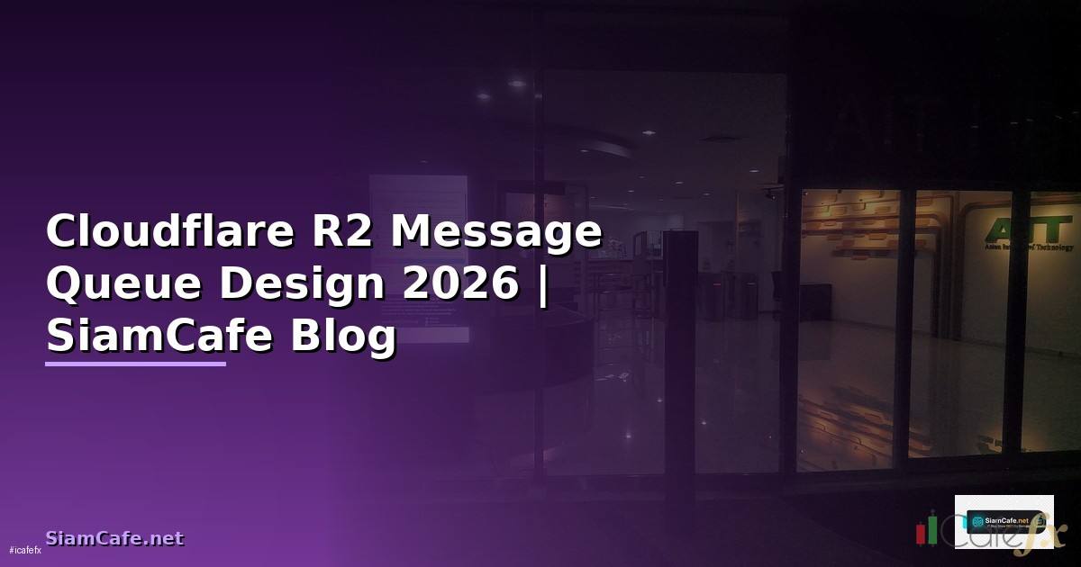 Cloudflare R2 Message Queue Design