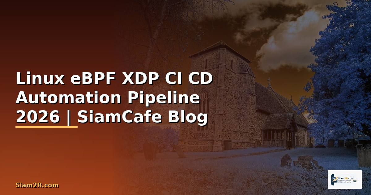 Linux eBPF XDP CI CD Automation Pipeline