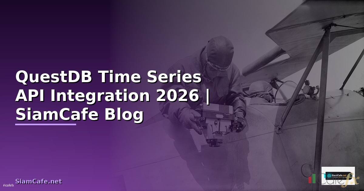 QuestDB Time Series API Integration เชื่อมต่อระบบ