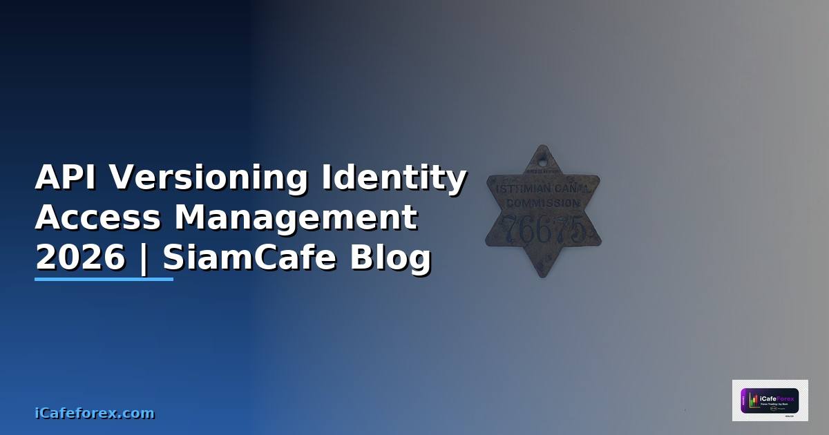 API Versioning Identity Access Management