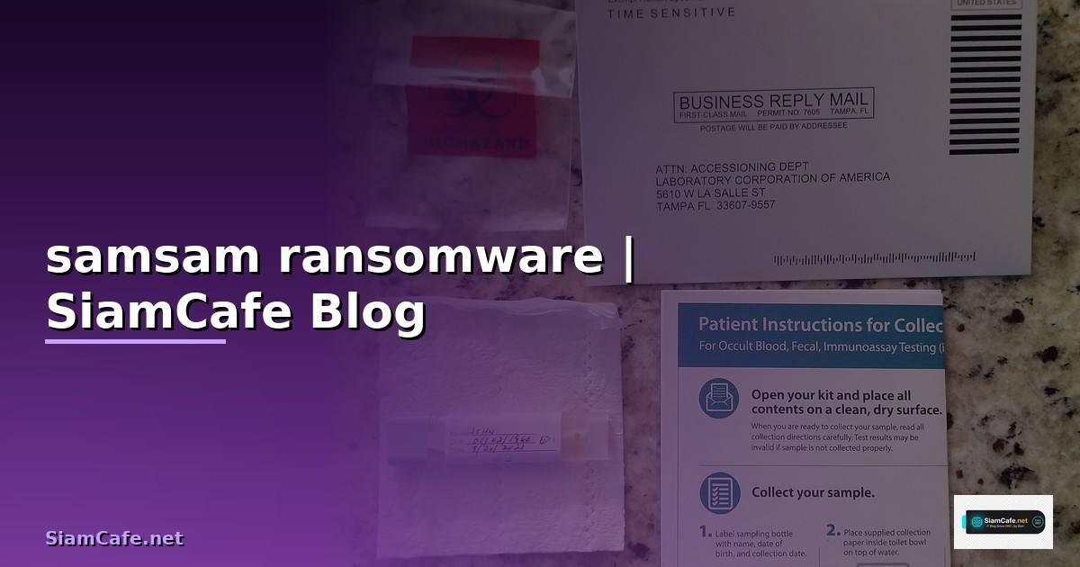 samsam ransomware คือ