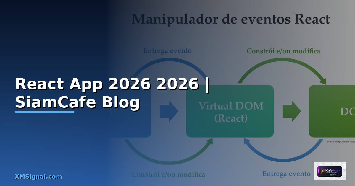 React App คืออะไร — คู่มือโปรแกรมมิ่ง 2026