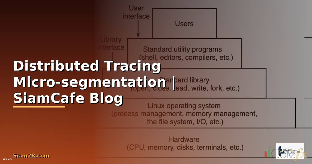 Distributed Tracing Micro-segmentation