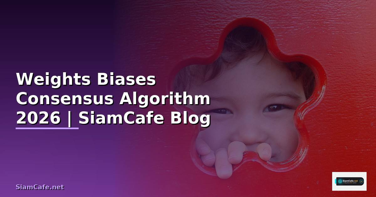 Weights Biases Consensus Algorithm