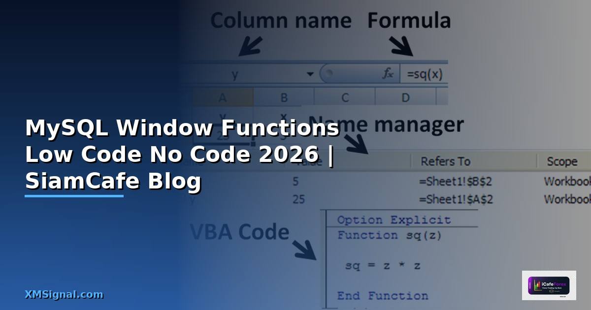 MySQL Window Functions Low Code No Code