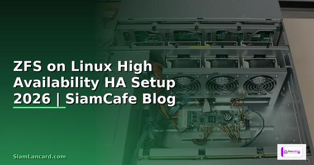 ZFS on Linux High Availability HA Setup