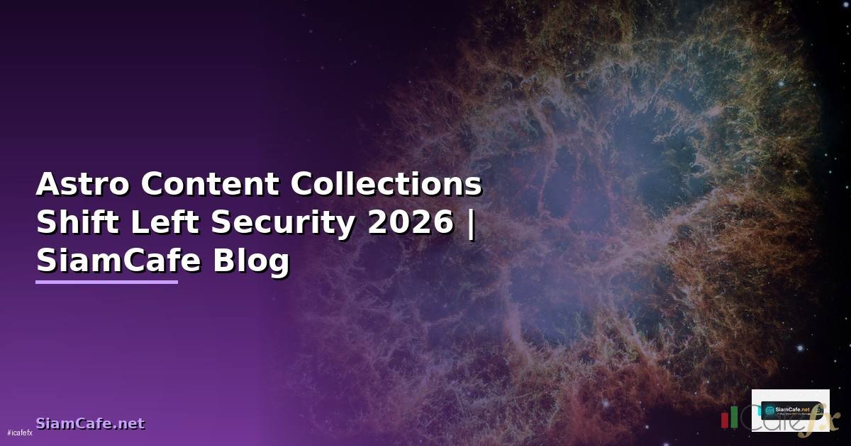 Astro Content Collections Shift Left Security