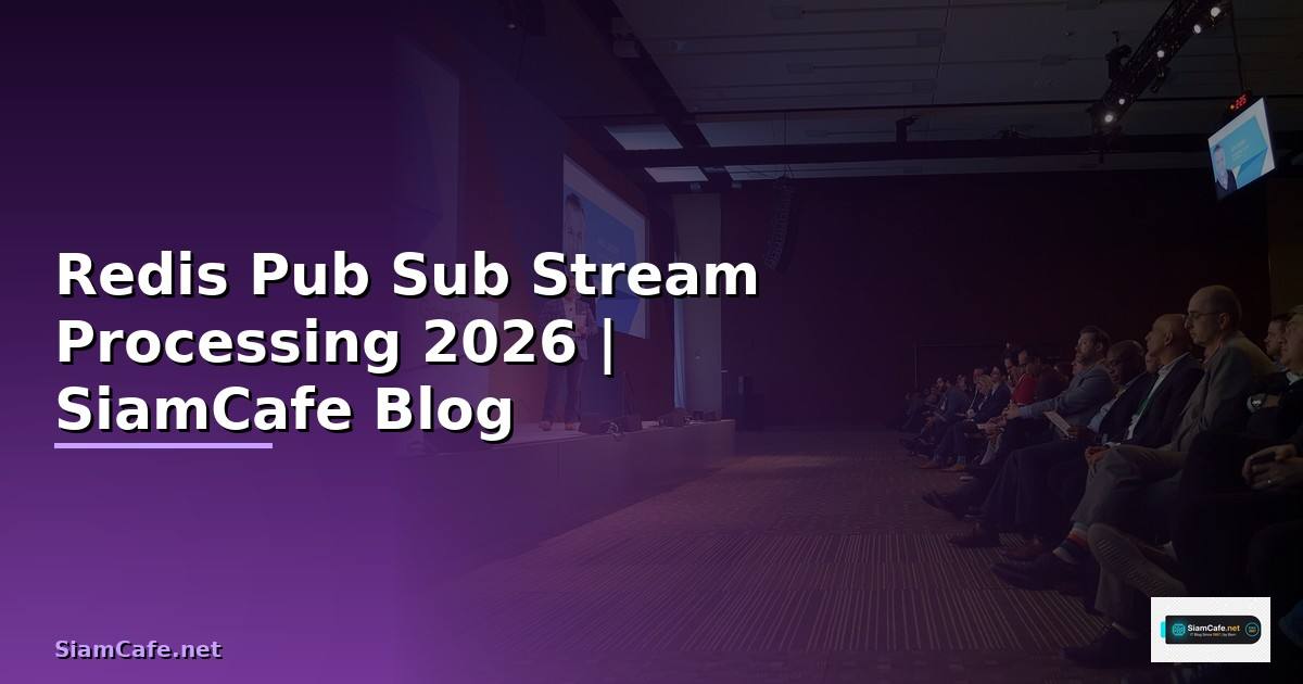Redis Pub Sub Stream Processing