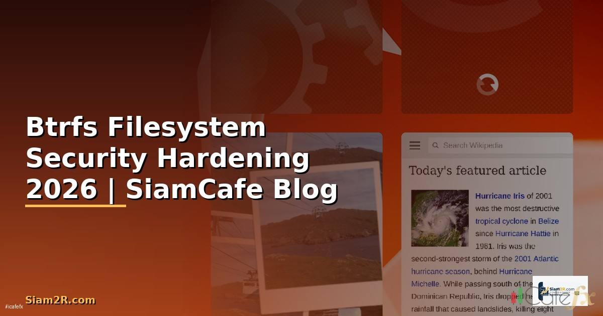 Btrfs Filesystem Security Hardening ป้องกันแฮก