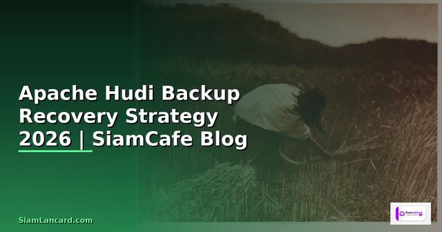 Apache Hudi Backup Recovery Strategy