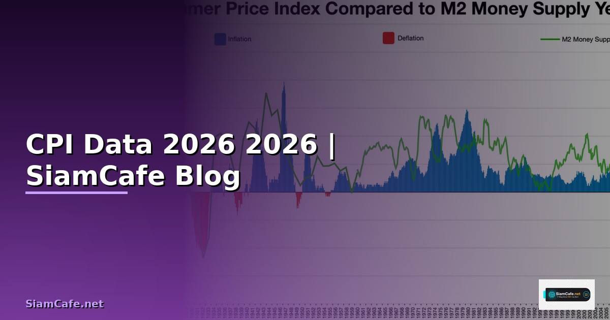CPI Dataคือ — คู่มือฉบับสมบูรณ์ 2026