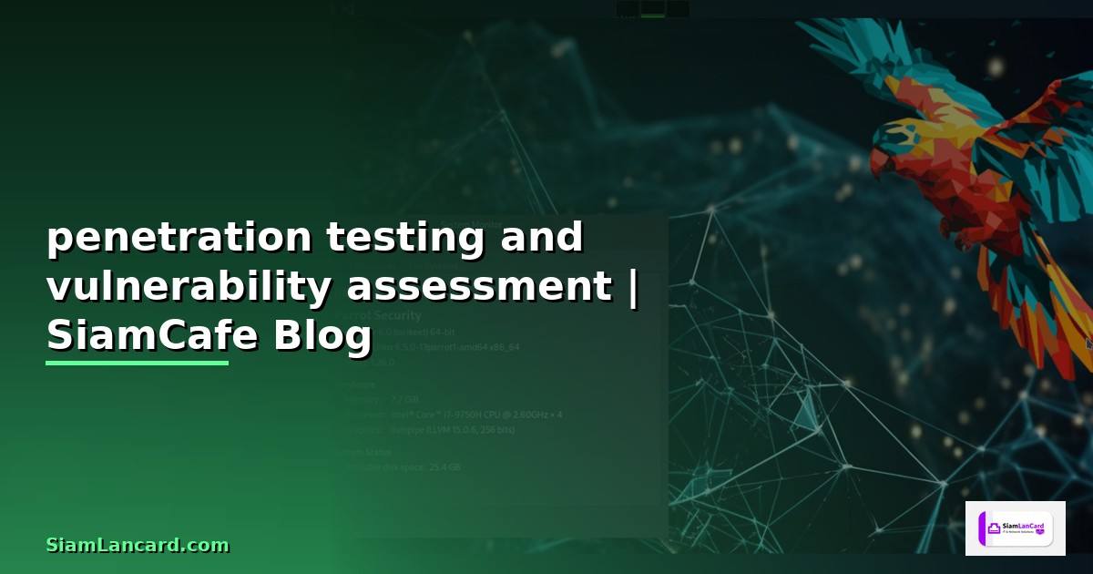 penetration testing and vulnerability assessment