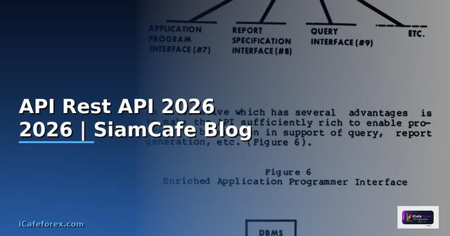 API Rest API — คู่มือโปรแกรมมิ่ง 2026