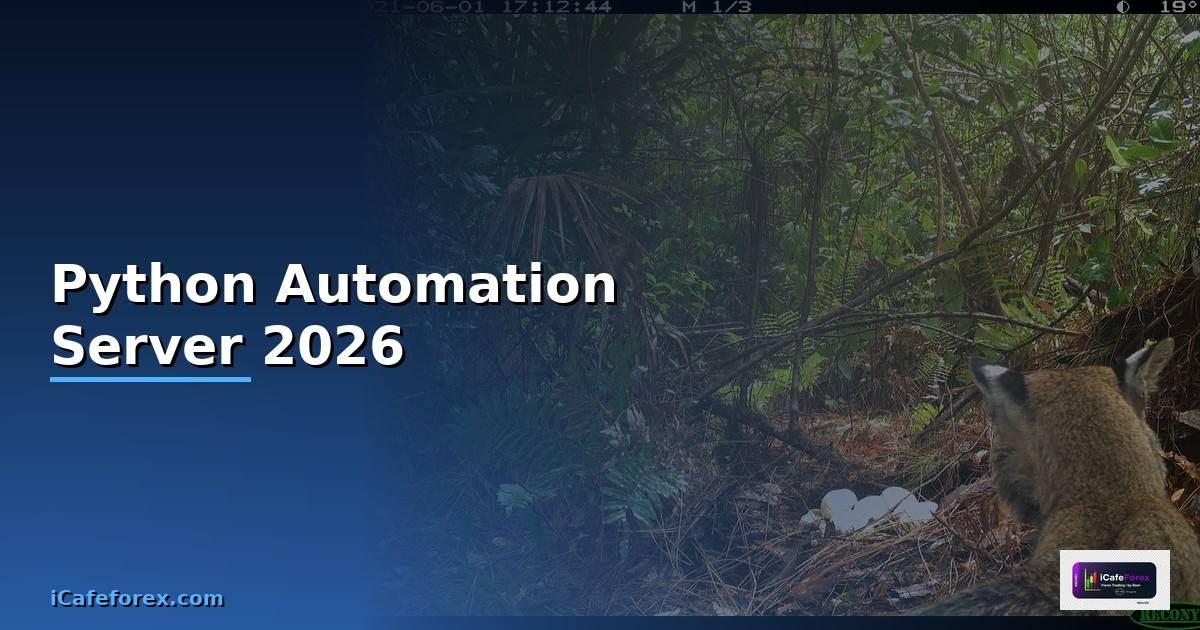Python Automation Server — คู่มือฉบับสมบูรณ์ 2026