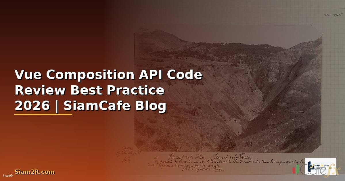 Vue Composition API Code Review Best Practice