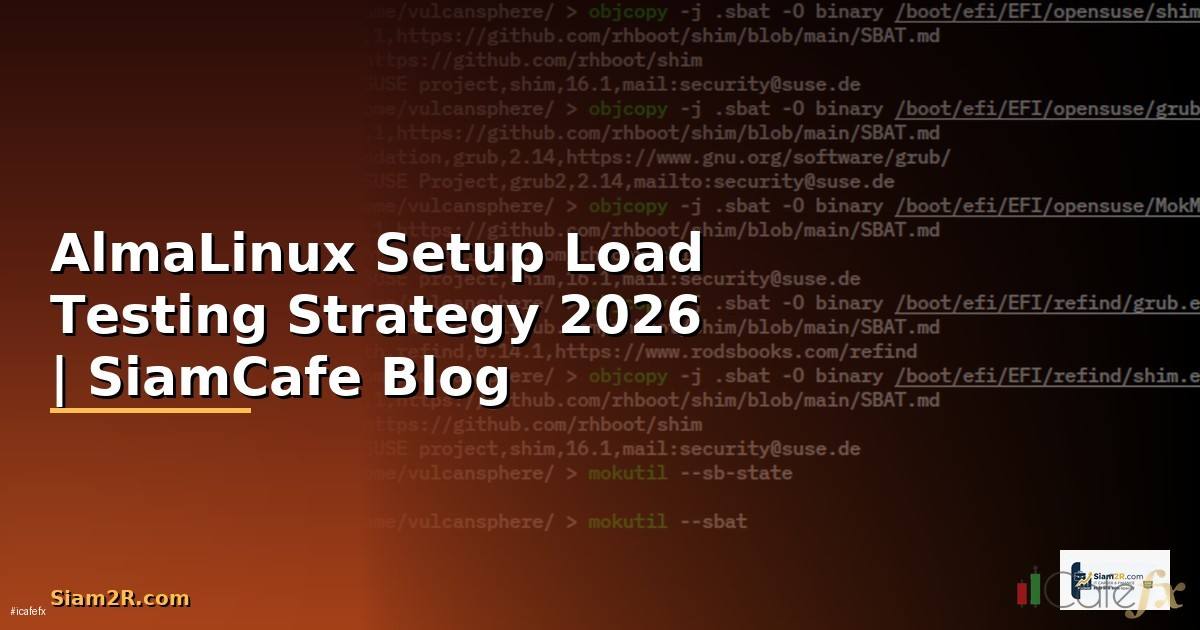 AlmaLinux Setup Load Testing Strategy