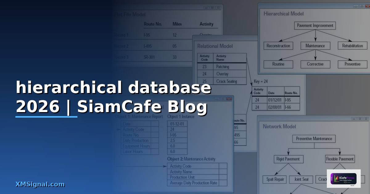 hierarchical database คือ
