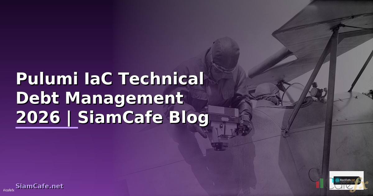 Pulumi IaC Technical Debt Management