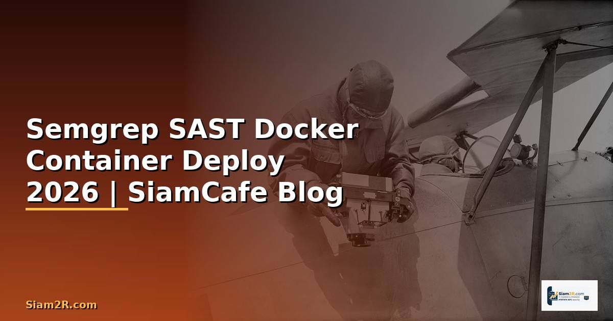 Semgrep SAST Docker Container Deploy