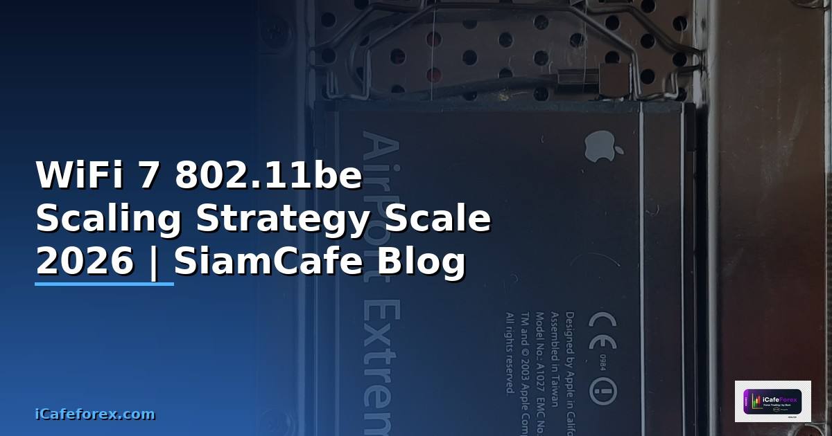 WiFi 7 802.11be Scaling Strategy วิธี Scale