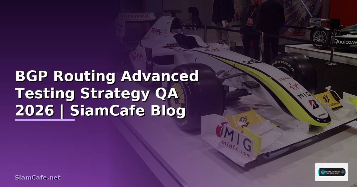 BGP Routing Advanced Testing Strategy QA